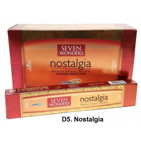 Incenso Seven Wonders Nostalgia 15gr (12 unid)