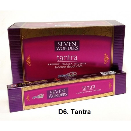 Incenso Seven Wonders Tantra 15gr (12 unid)