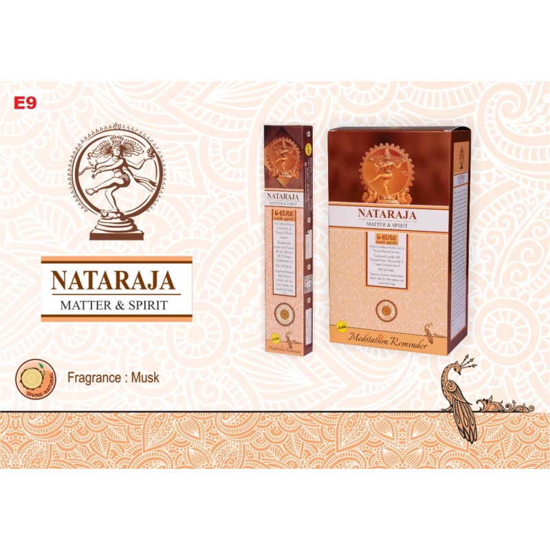 Incenso Elite Nataraja 15gr (12 unid)