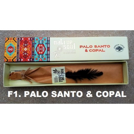 Incenso Native Soul Copal & Palo Santo 15gr (12 unid)