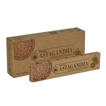 Incenso Organica Massala Astagandha 15gr (6 unid)