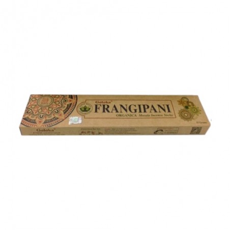 Incenso Organica Massala Frangipani 15gr (6 unid)