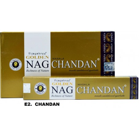 Incenso Golden Chandan 15gr (12 unid)