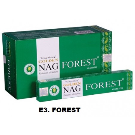 Incenso Golden Forest 15gr (12 unid)
