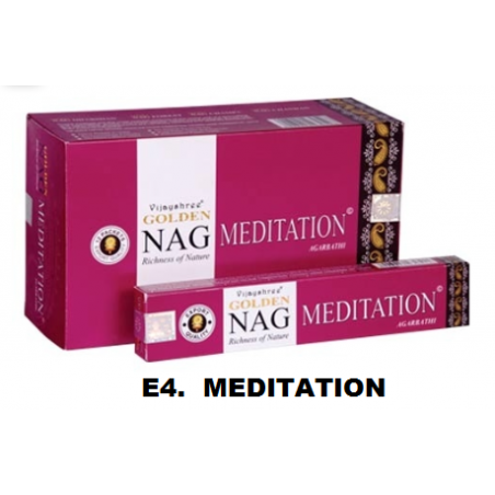 Incenso Golden Meditation 15gr (12 unid)
