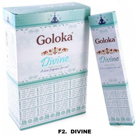 Incenso Goloka Divine 15gr (12 unid)