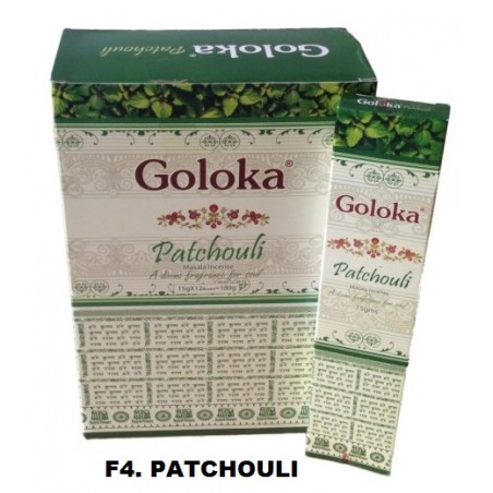 Incenso Goloka Patchouli 15gr (12 unid)