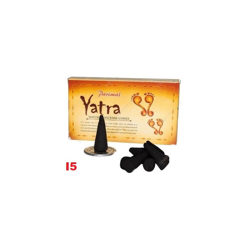 Incenso Cones Parimal Yatra (12 unid)