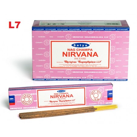 Incenso Satya Nirvana 15gr (12 unid)