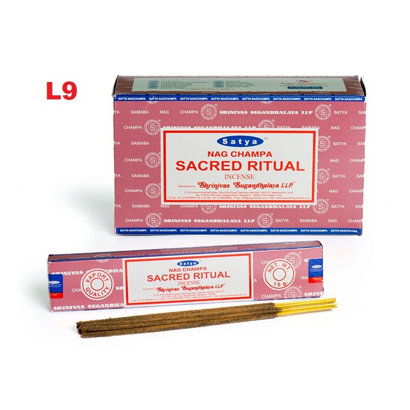 Incenso Satya Sacred Ritual 15gr (12 unid)