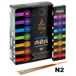 Incenso Goloka Black Chakra...