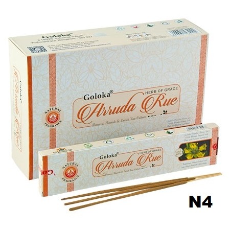 Incenso Goloka Popular Arruda 15gr (12 unid)