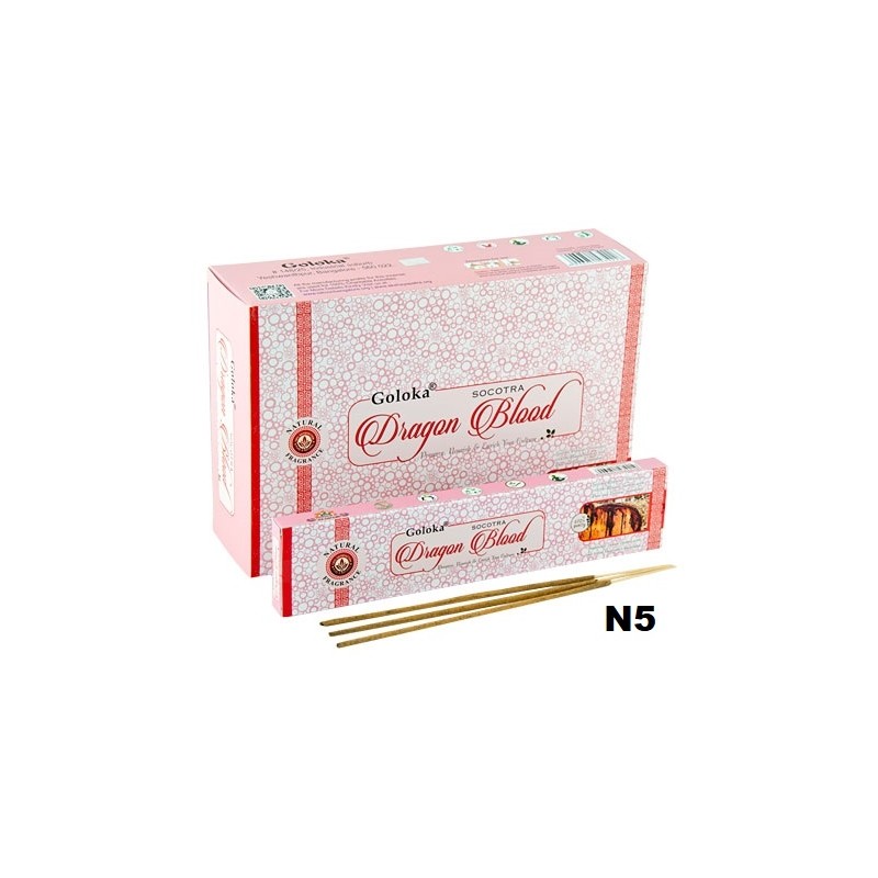 Incenso Goloka Popular Dragon Blood 15gr (12 unid)