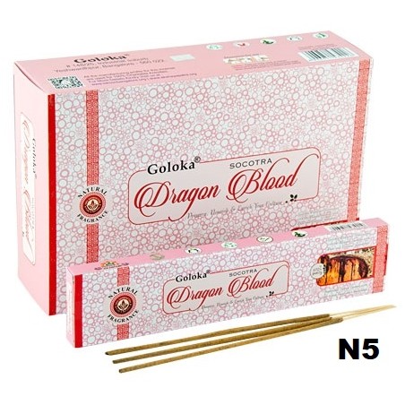 Incenso Goloka Popular Dragon Blood 15gr (12 unid)