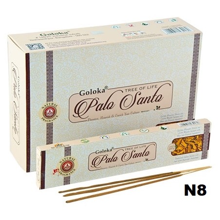 Incenso Goloka Popular Palo Santo 15gr (12 unid)