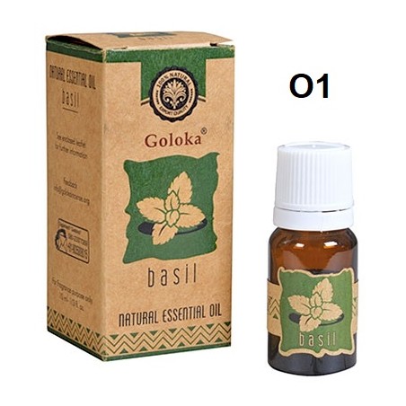 Óleo Essencial Goloka Basil 10ml