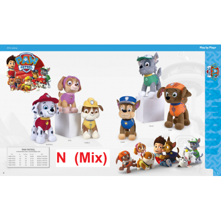 Peluche Patrulha Pata 18cm