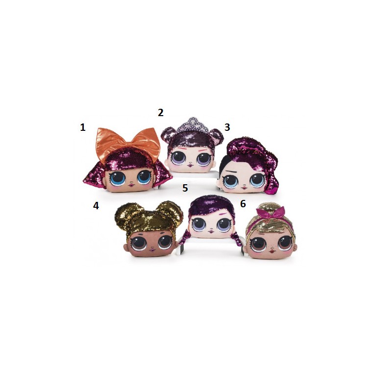 Almofada Boneca LOL 35cm. Mistos