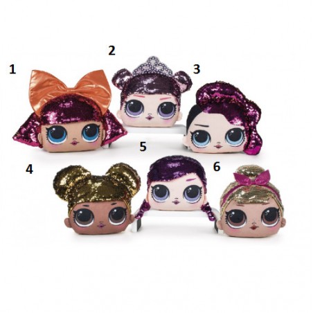 Almofada Boneca LOL 35cm. Mistos