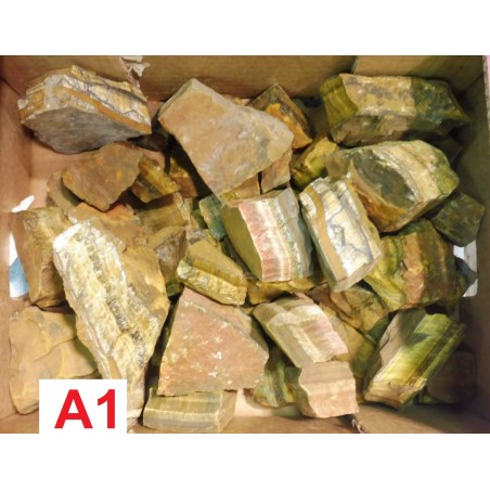 Olho de Tigre Bruto ( Africa do Sul ). Saco 100gr.