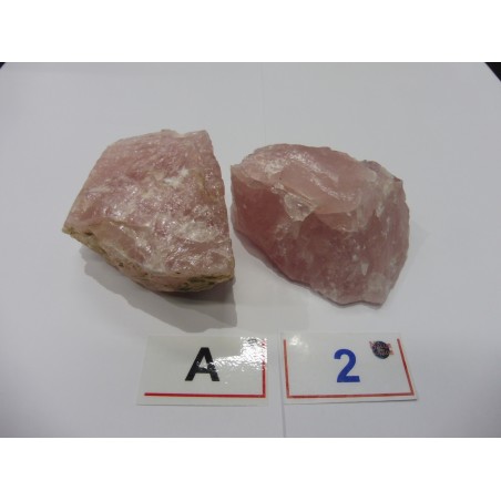 Quartzo Rosa bruto. Saco 100gr.