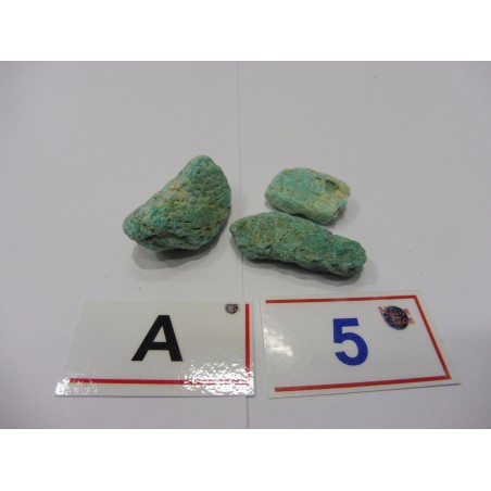 Amazonite bruto (Moçambique). Saco 100gr.