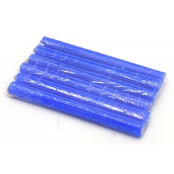 Vela Lisa Azul 15cm (6 unid)