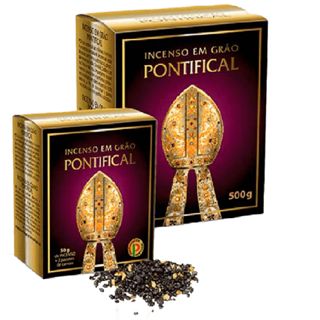 Incenso grão Pontifical. 500gr.