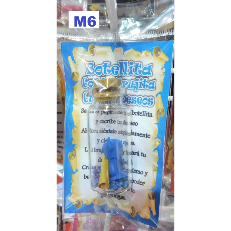 Garrafa Mini Bruxa Cumpre Desejos