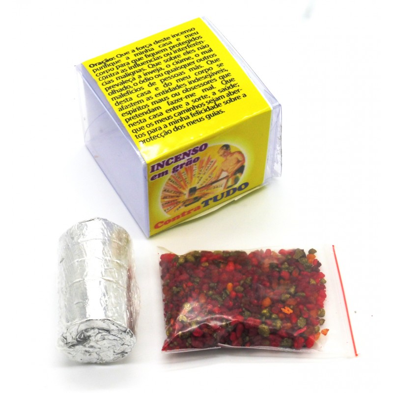 Incenso Grão Contra Tudo. 50 gr.