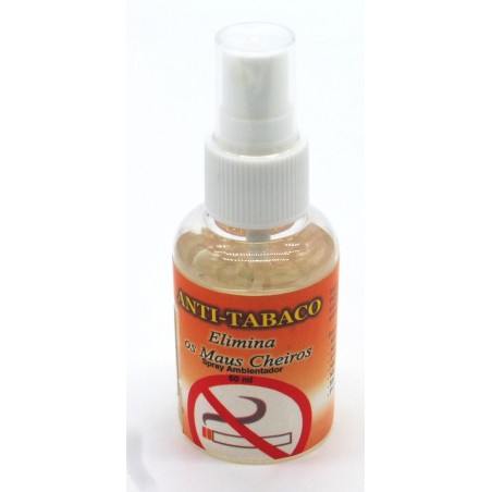 Ambientador Spray 50ml Antitabaco. (4 unid)
