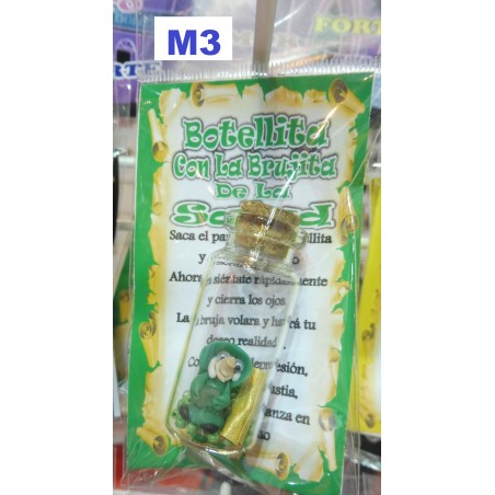 Garrafa Mini Bruxa Saúde
