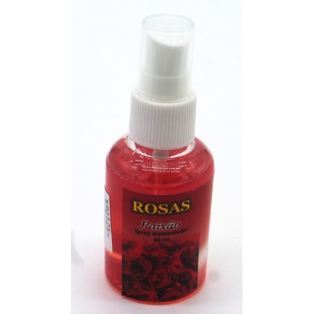 Ambientador Spray 50ml Rosas.(4 unid)
