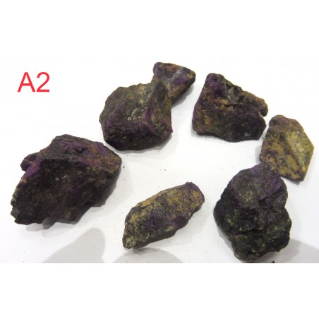 Purpurite pedra bruta. Saco 100gr.