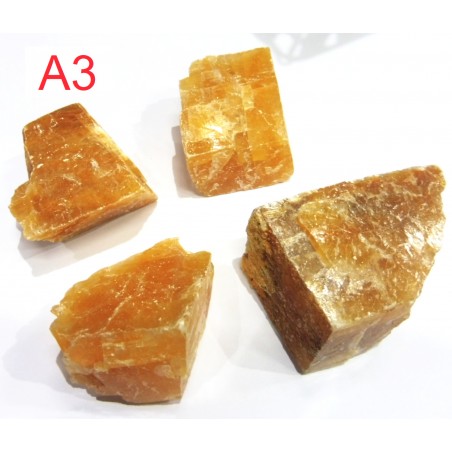 Calcite Laranja pedra bruta. Saco 200gr.