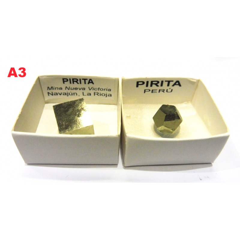 Pirite cúbica ( Espanha ) unidade