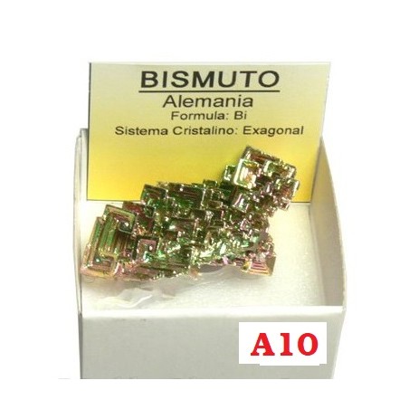 Bismuto Cristalizado ( Alemanha ). Unidade.