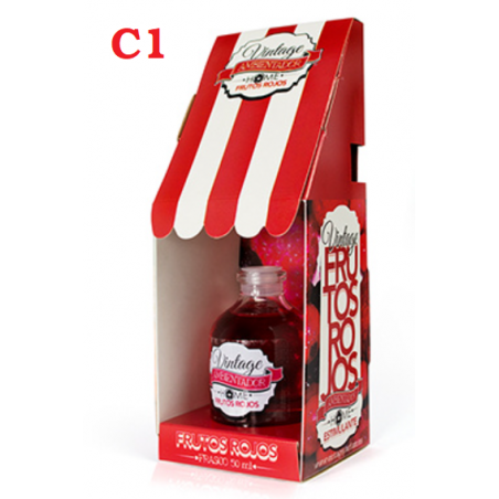 Mikado Ambientador Frutos Vermelhos 50ml. (2 unid)