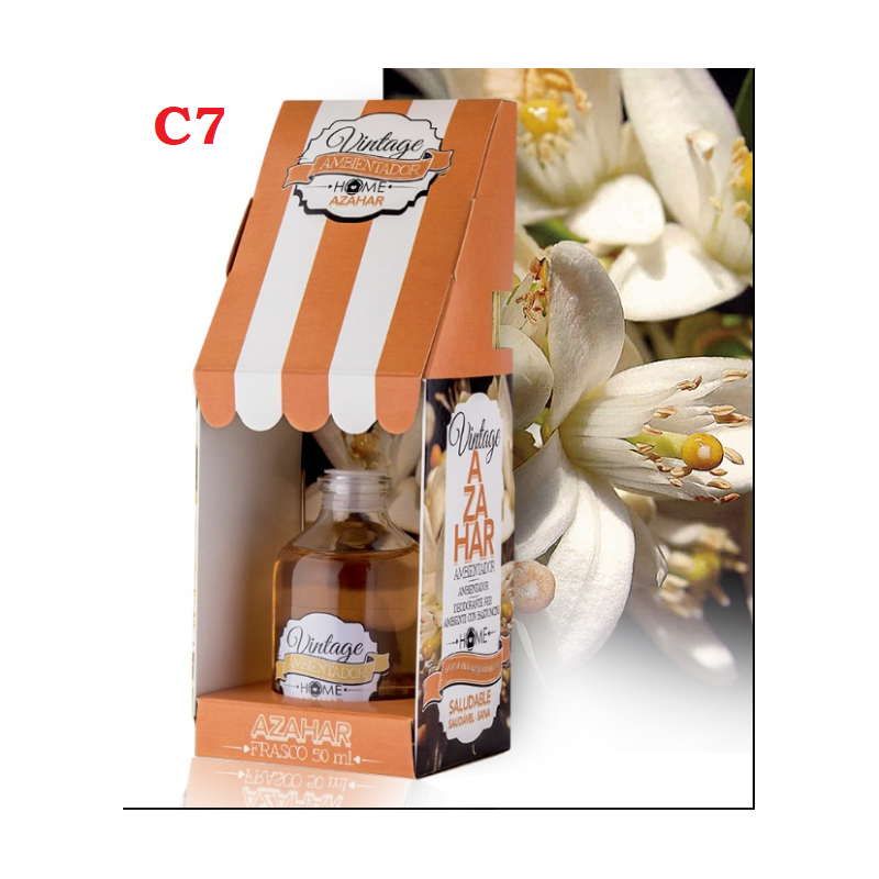 Mikado Ambientador Flor de Laranjeira 50ml. (2 unid)