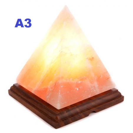 Candeeiro Pirámide Sal Himalaias 3Kg