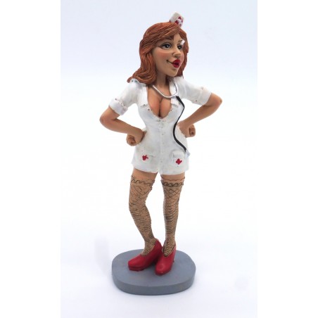 Figura resina Enfermeira 16cm.