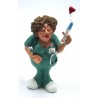 Figura resina Enfermeira 16cm.
