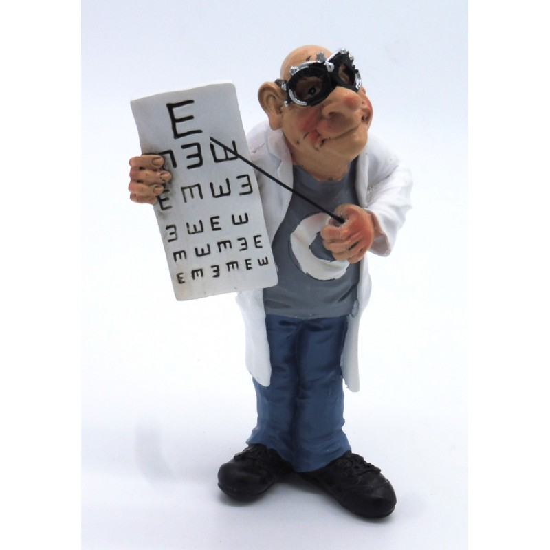 Figura resina Oftalmologista 16cm.
