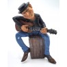 Figura resina Guitarrista 16cm.