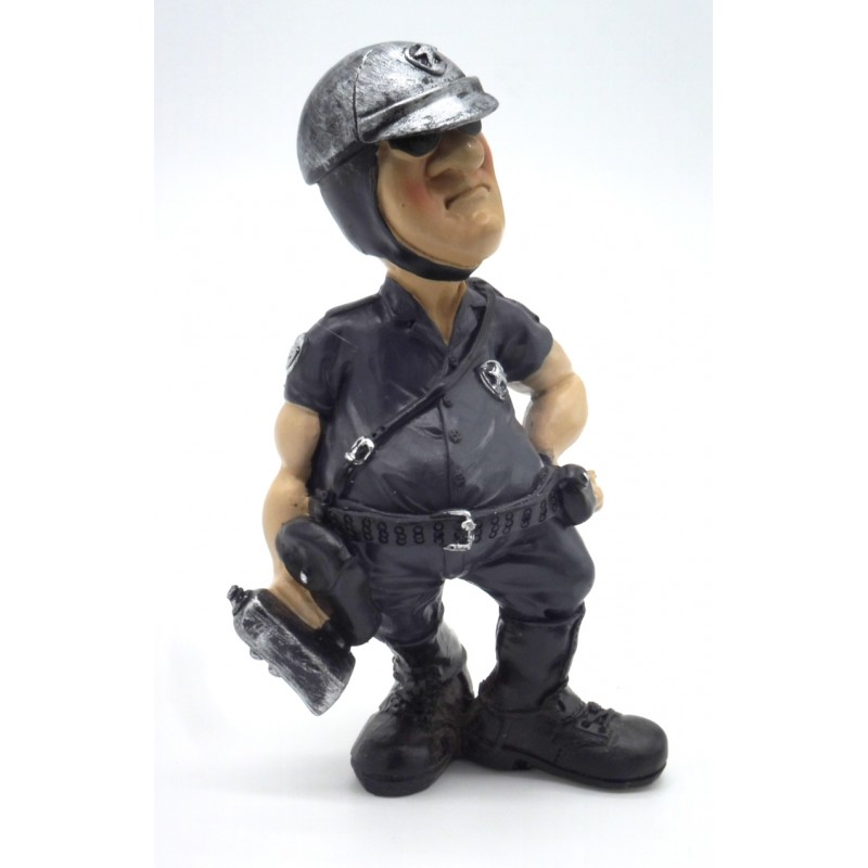 Figura resina Policia 16cm.