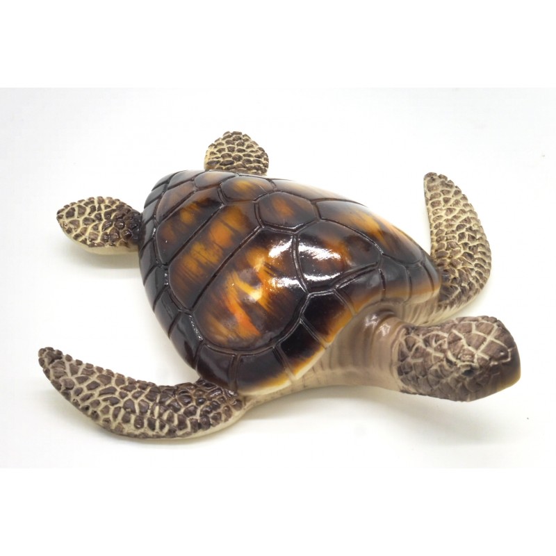 Tartaruga resina 13cm.