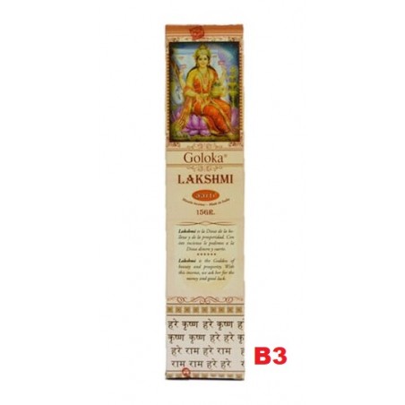 Incenso Goloka Lakshmi 15gr. (12 unid)