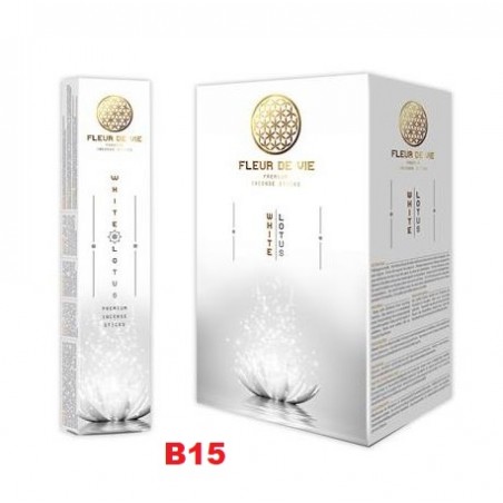 Inc. Fleur de Vie White Lotus 15gr. (12 unid)