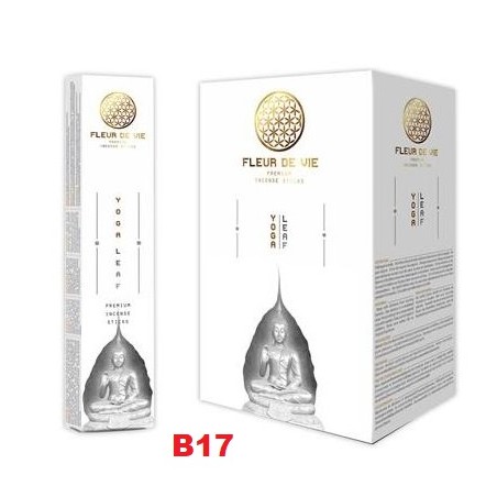 Inc. Fleur de Vie Yoga Leaf 15gr. (12 unid)