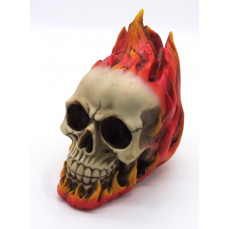 Caveira resina 17cm.
